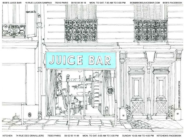 Paris Bob's Juice Bar