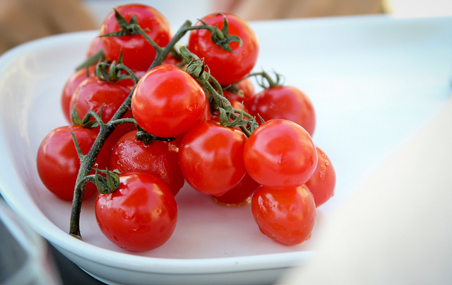Summer on a plate: Cherry Tomatoes 