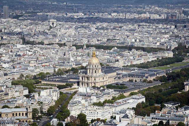 Paris, view from le Ciel de Paris 