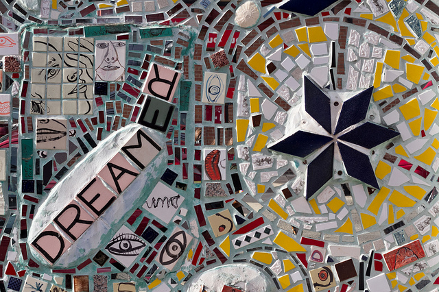Isaiah Zagar mosaic, Philadelphia