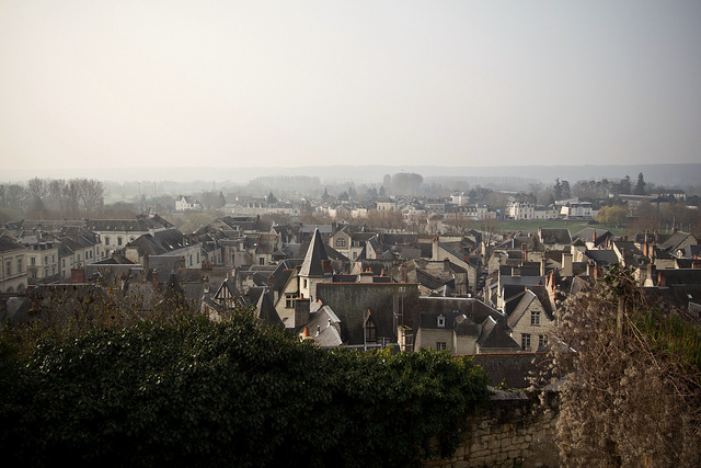 View of Chinon from the Forteresse Royale