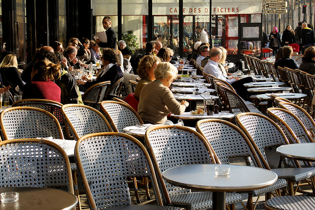 Paris Café terrace